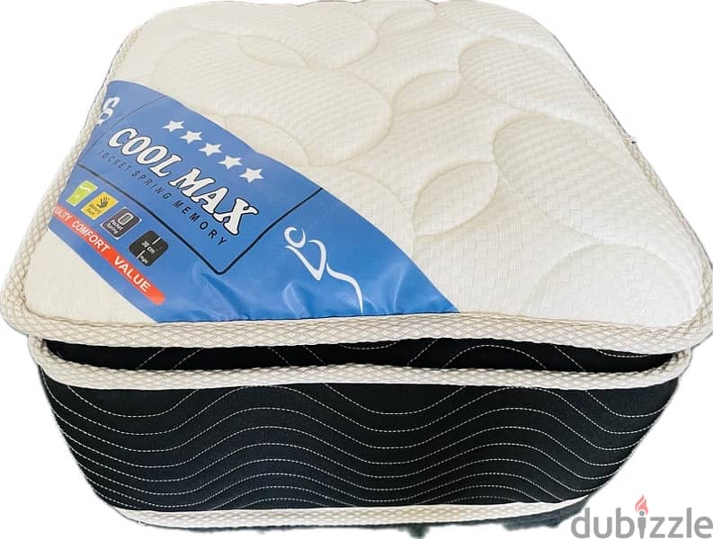 COOLMAX POCKET SPRING WITH MEMORY FOAM PILLOW TOP 4