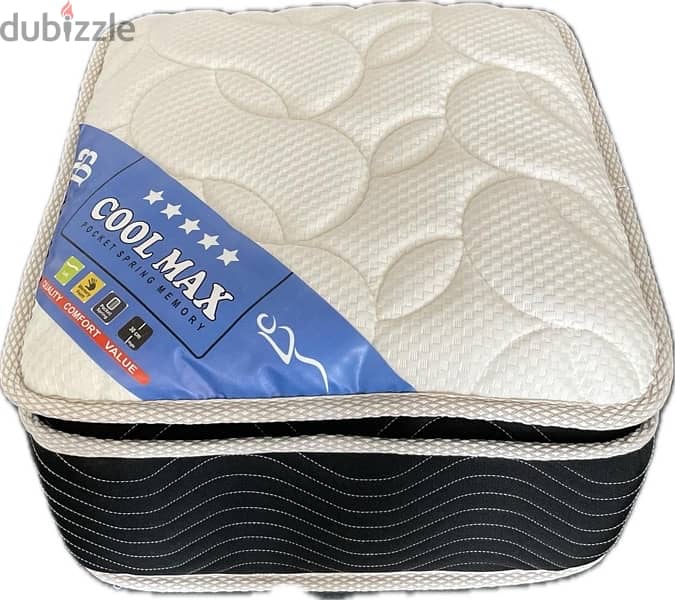 COOLMAX POCKET SPRING WITH MEMORY FOAM PILLOW TOP 5