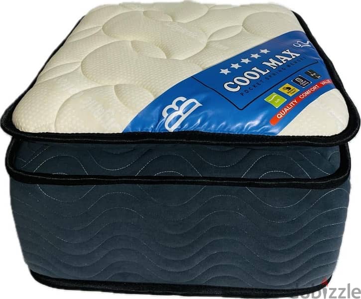 COOLMAX POCKET SPRING WITH MEMORY FOAM PILLOW TOP 6