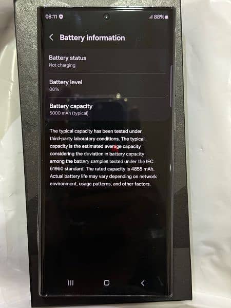 SAMSUNG S22 ULTRA 256GB USED CLEAN 2