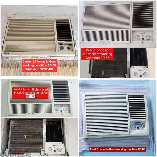 Zamil 1.5 ton window ac and other items for sale with Delivery 1