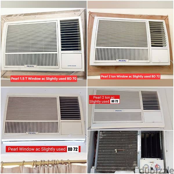 Zamil 1.5 ton window ac and other items for sale with Delivery 17