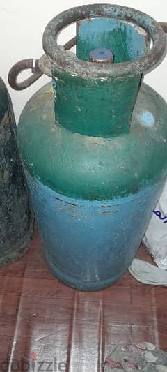Al shula Gas medium cylinder and two burner gas stove