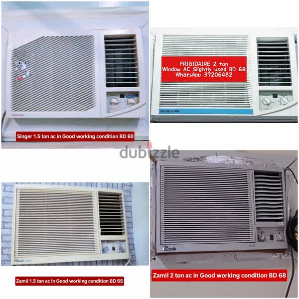 Portable ac window Airconditioner split ac for sale with fixing 5
