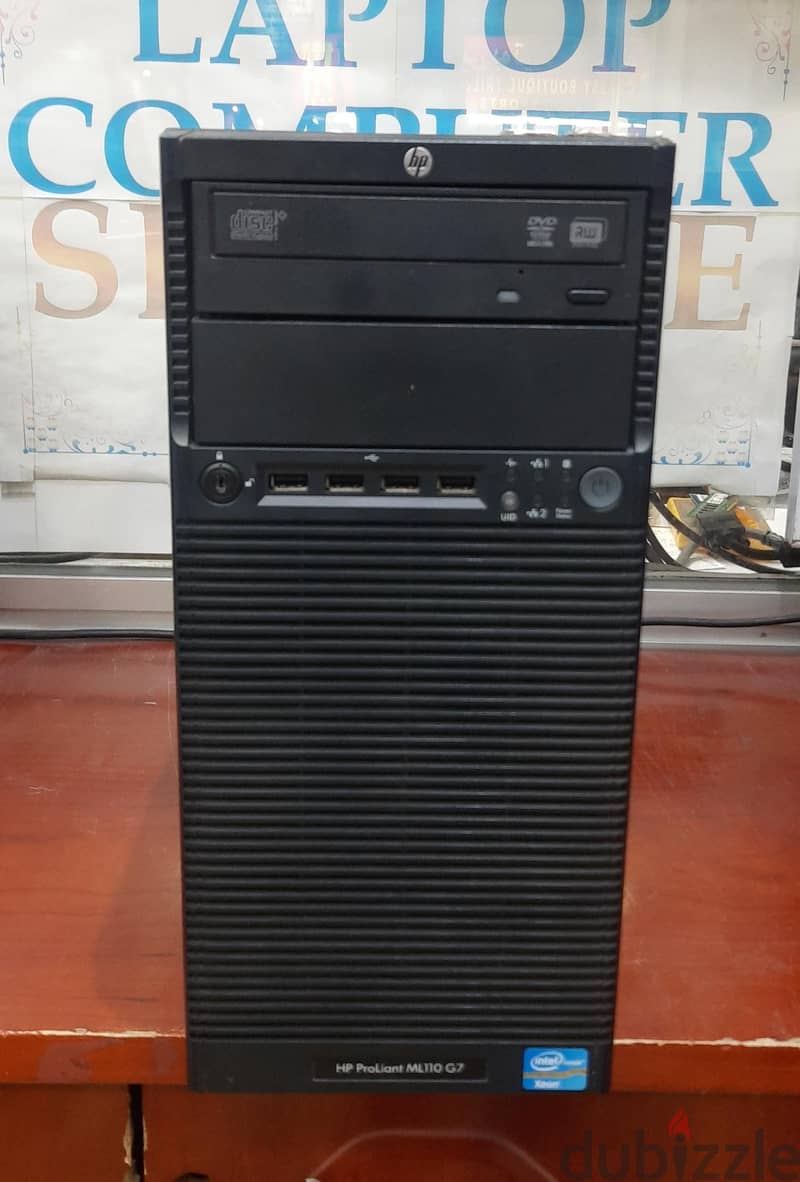 HP Server Xeon Computer with 16 GB DDR4 Ram + 1 TB HDD DVD+W Good Work 2