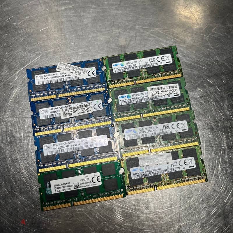 DDR3 4GB Laptop RAM Good Working Bulk Qty Available Price 5BD Only 1