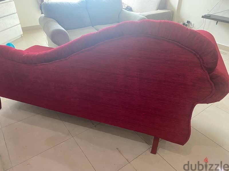 Urgent sale! sofa and office table chair 2