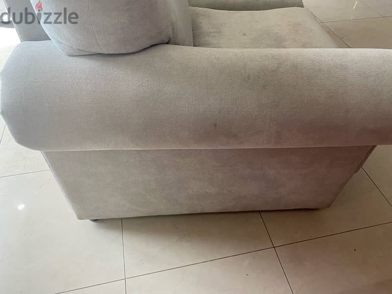 Urgent sale! sofa and office table chair 4