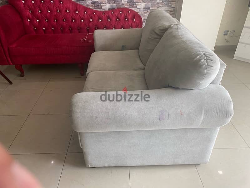 Urgent sale! sofa and office table chair 6