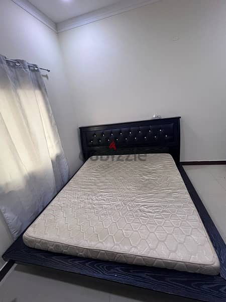 for sale king size bed with mattress pick up only. 2
