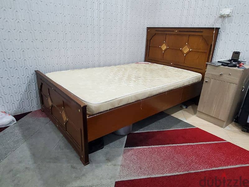 Bed With Mattress 1
