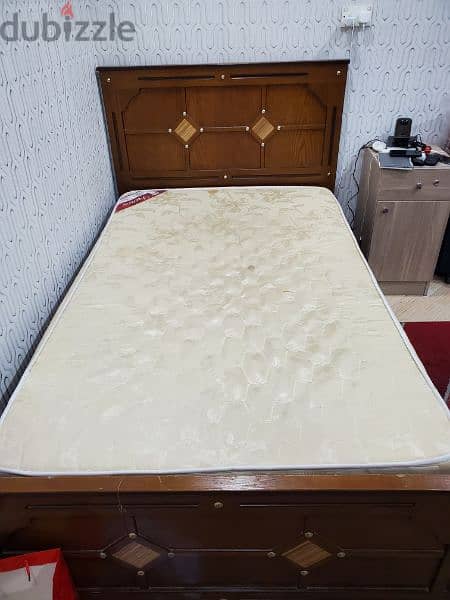 Bed With Mattress 2