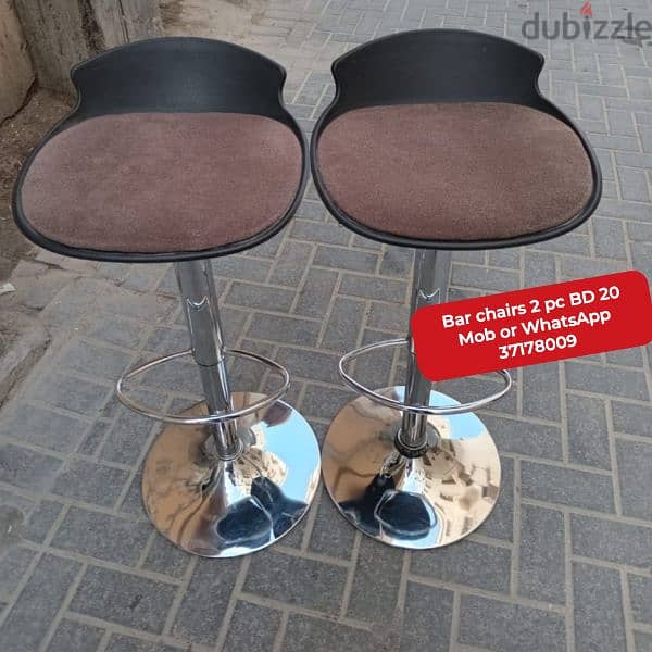 6 chairs Dinning table and other household items 4 sale with delivery 5