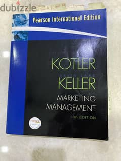 Marketing Management Book for sale at a negotiable price 0