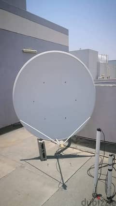 airtel dish. airtel recever with lnb. 30 cable. 0