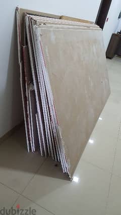 Water proof mdf sheets 11 pcs