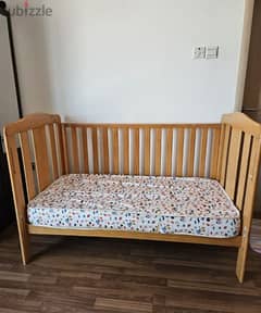 Wooden Baby Bed(Crib)