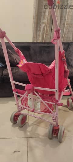 Kids stroller pink