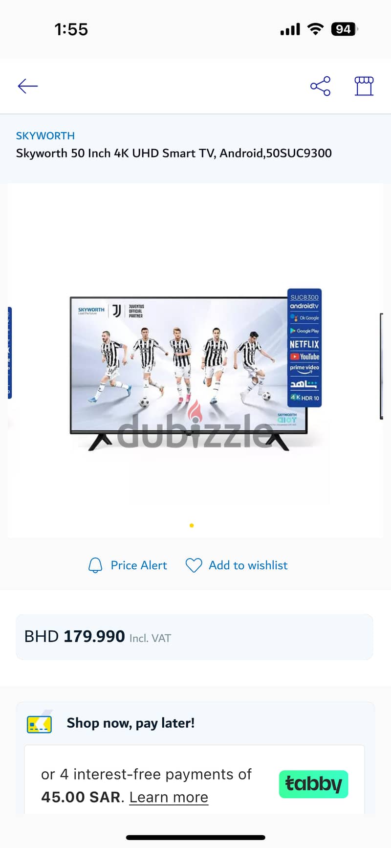 Skyworth 50 inch LED 4K Android TV For Sale 2