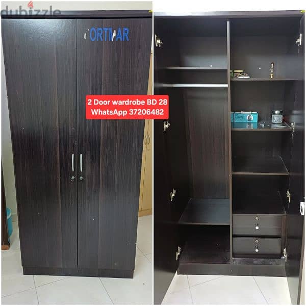 2 Door 3 Door wardrobe and other items for sale with Delivery 0