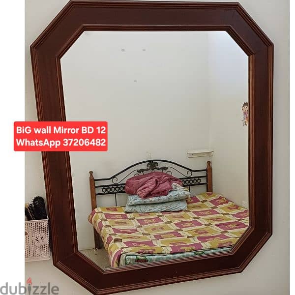 Single bed with mattress and other items for sale with Delivery 11