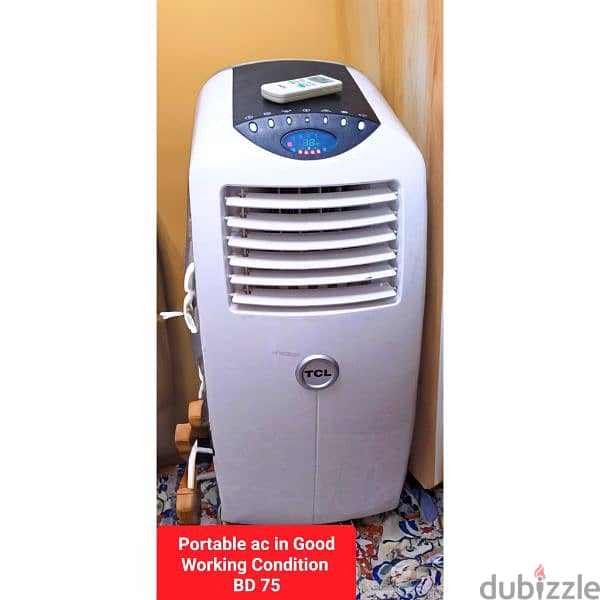 Portable ac and other items for sale with Delivery 1