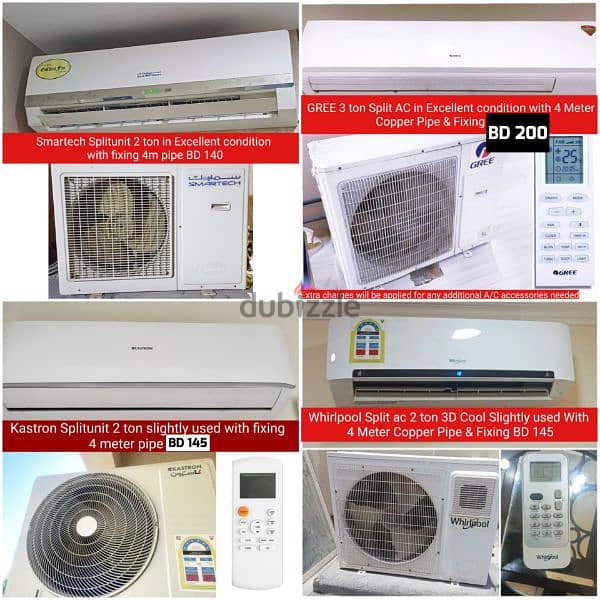 Portable ac and other items for sale with Delivery 14