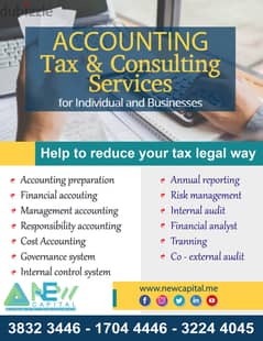 Accounting Tax & Consulting service ''\//. . ;. ]'\\\\\