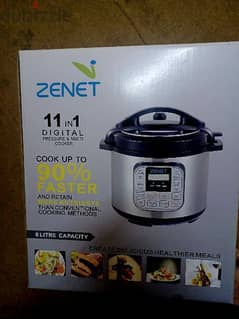 Zenet Pressure Cooker 11 In 1
Brand New Unused