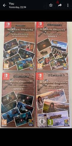 4 nintendo switch games all for 24 bd