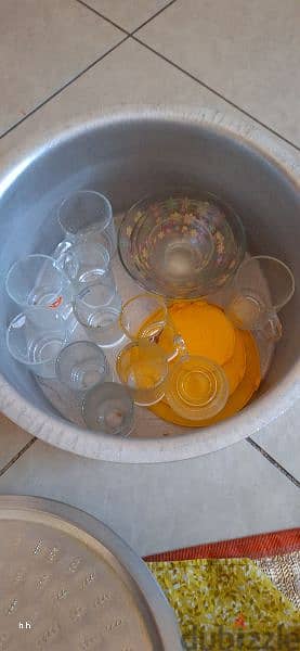 biryani pot, glassware 3