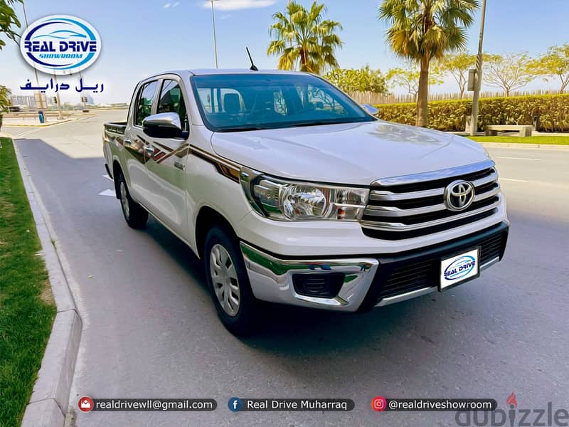 ** BANK LOAN AVAILABLE ** TOYOTA HILUX 2.7L DOUBLE CABIN  Year-2020 En 1