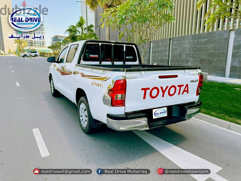 ** BANK LOAN AVAILABLE ** TOYOTA HILUX 2.7L DOUBLE CABIN  Year-2020 En 8