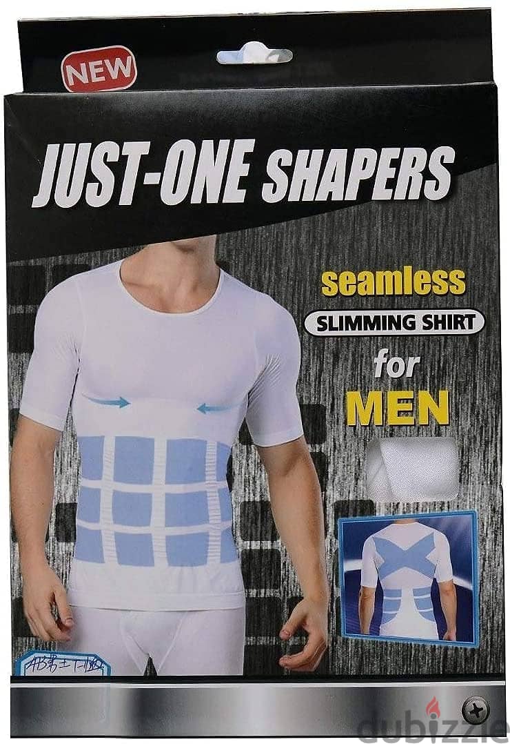 Just-One Seamless Slimming Shapers for Men XL-XXL Sport Body Shaper 0