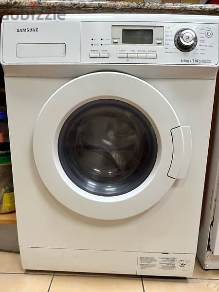 Samsung Washing machine and dryer 6.5kg/3.0kg 1