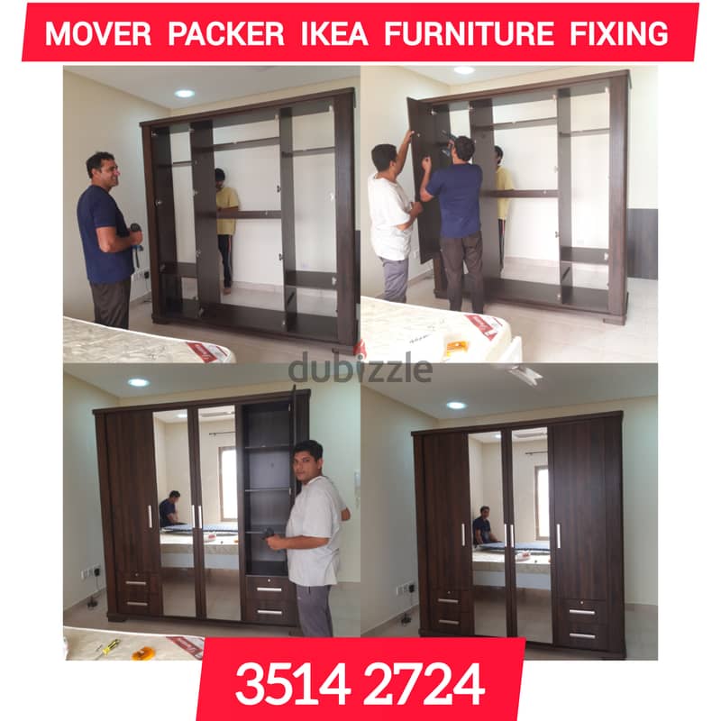 Bahrain Mover Packer Room Furniture Bed Cupboard sofa Delivery Fixing 0