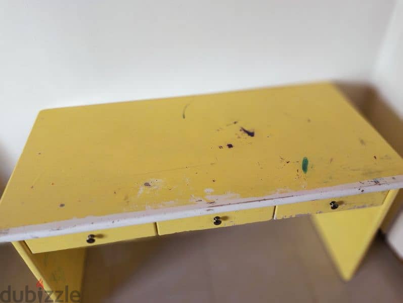 Yellow Table for sale 1