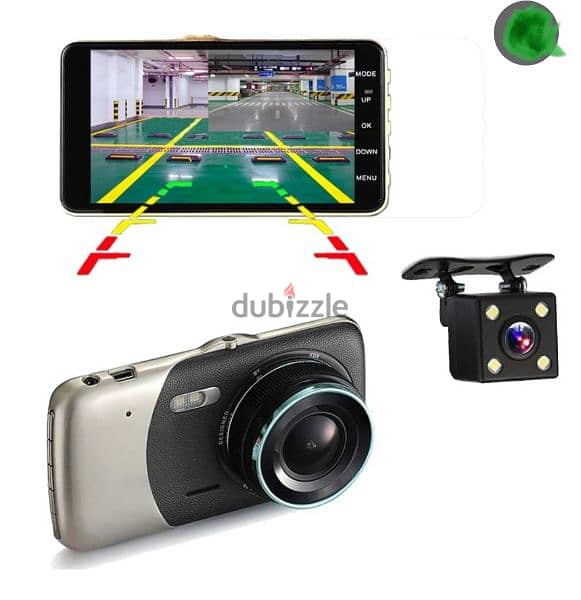 dash cam Car camera (frint+back) with memory card. whatsp no 39769269 2