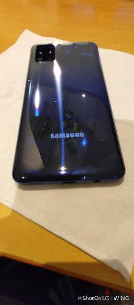 Samsung Galaxy M31S 6gb ram,128gb stroge, with cover,6000 battery 14