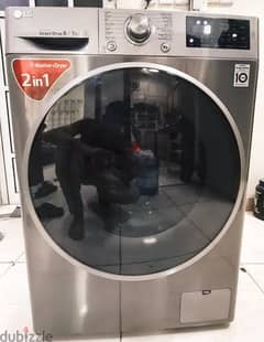 LG 8/5kg 2in1 Front Loading Washing Machine Drict Drive DD Moter