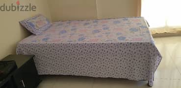 Storage Bed with 6" Medical mattress and Bed sheet