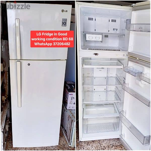Fridge and other items for sale with Delivery 2