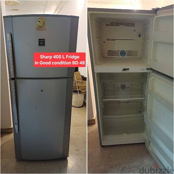 Fridge and other items for sale with Delivery 6