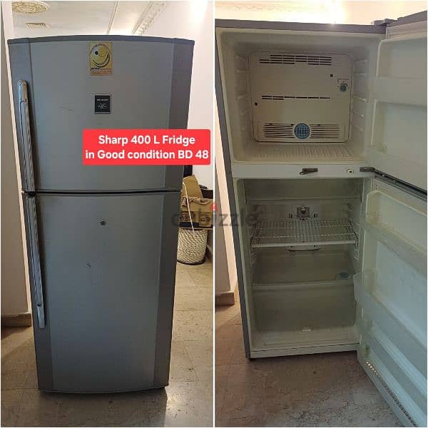 Fridge and otherr items for sale with Delivery 9