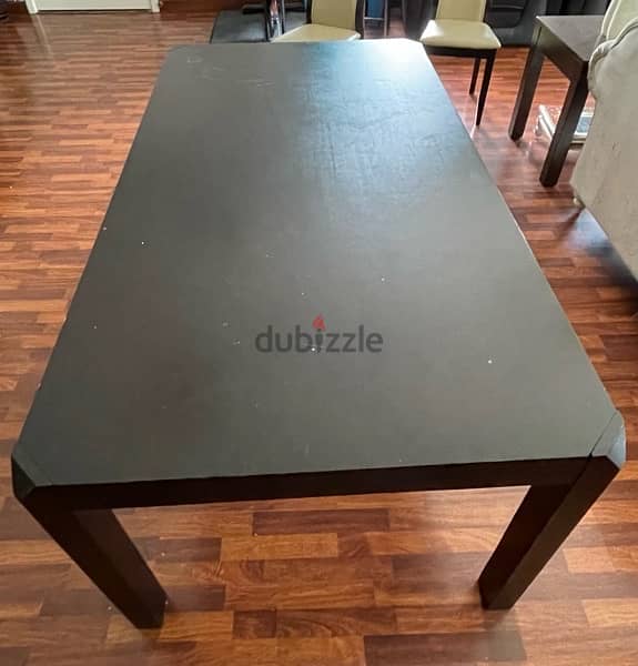 Dining Table + 6 chairs for sale 4