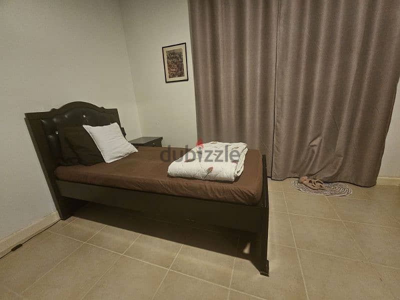 single bed including medicatedmattress and side table 6