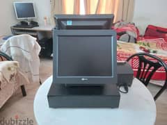 NCR POS MACHINE WITH PRINTER AND CASH DRAWER 0