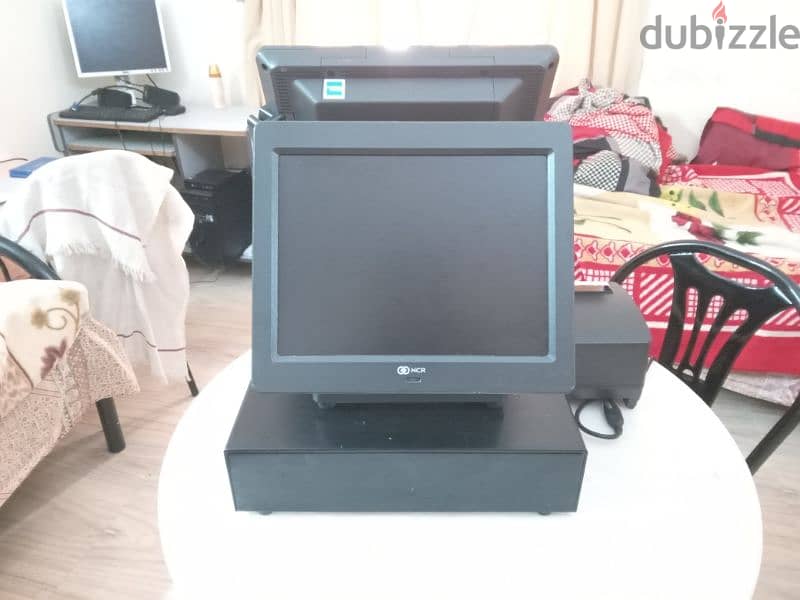 NCR POS MACHINE WITH PRINTER AND CASH DRAWER 2