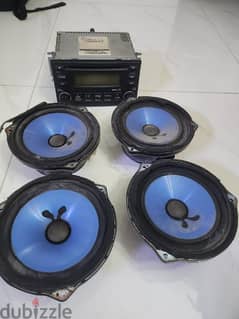 original Kia Sorento 2003-2008 Stereo and Speakers 0