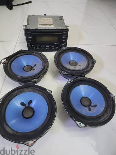 original Kia Sorento 2003-2008 Stereo and Speakers